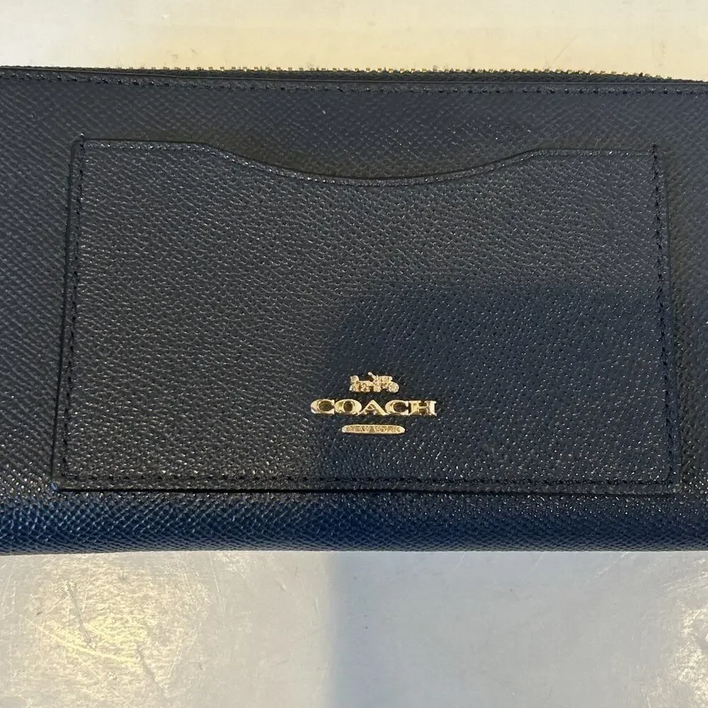 Coach Accordion Zip Wallet